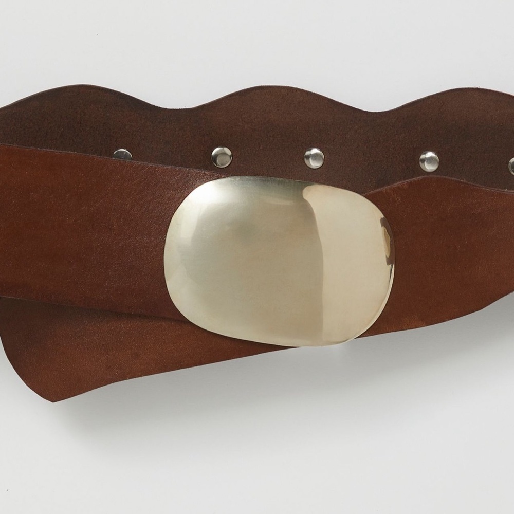 NWT Free People Yoko Hip Belt in Cognac - Picture 3 of 6